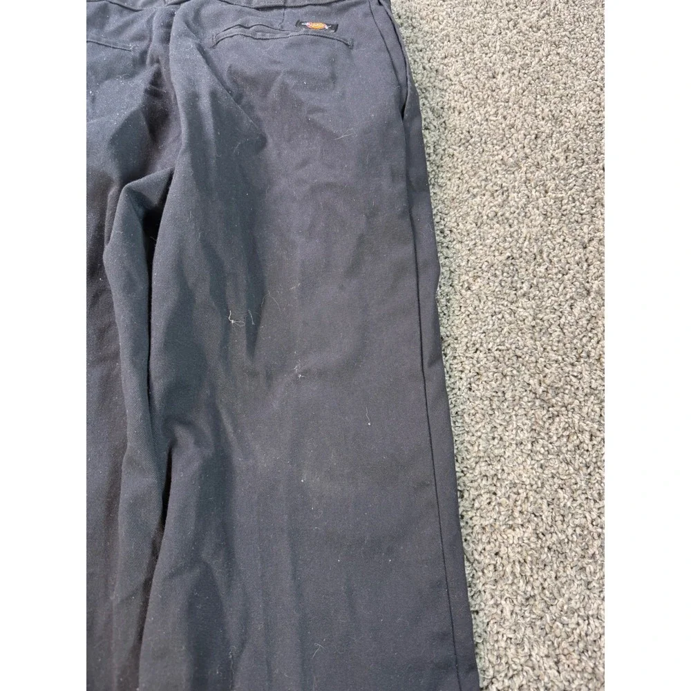 Dickies 874 Original Fit Black Work Pants Mens 30x30 Straight Leg